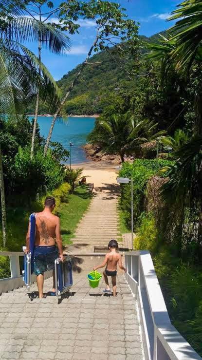 Apartamento Novo , Poucos Metros Da Praia Com Wi Fi Ubatuba Exteriör bild